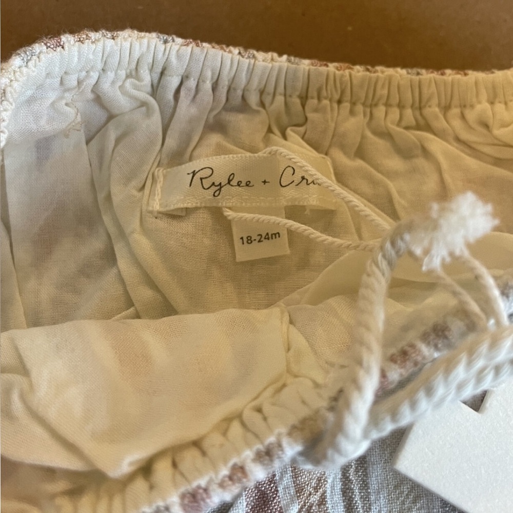 🆕Rylee + Cru Striped Bloomer Size
18-24 Mo NWT - Picture 3 of 3